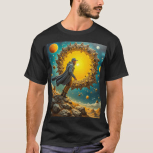 Camiseta oscura básica para hombre