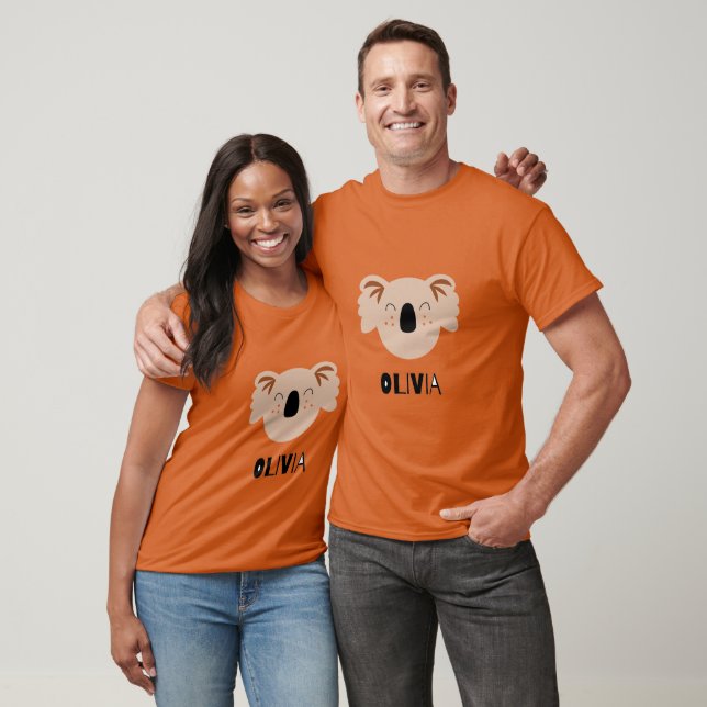 Camiseta oscura básica Reality Olivia (Unisexo)