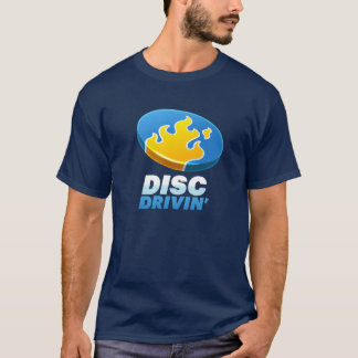 Camiseta oscura de Disk Drivin