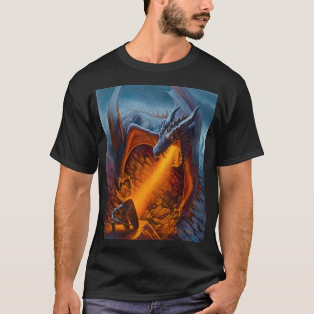 Camiseta oscura de Fire Fight (Anverso)