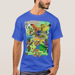 Camiseta oscura de hombre Loup Garou