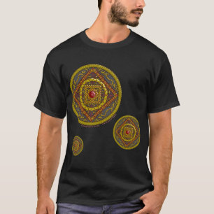 Camiseta oscura de hombre Mandala de Escorpio