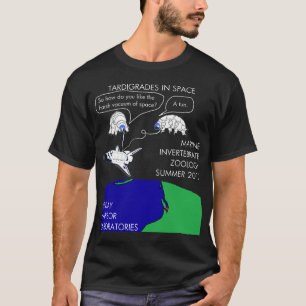 Camiseta oscura de las señoras demasiado caras