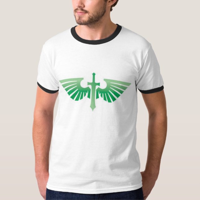 Camiseta oscura de los ángeles (Anverso)