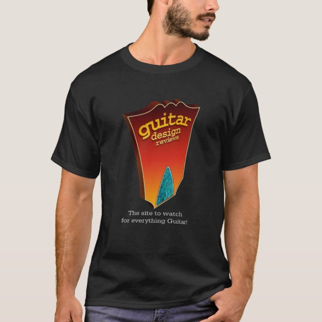 Camiseta oscura de los estudios de diseño de la (Anverso)