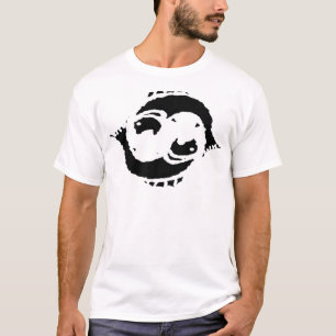 Camiseta oscura de los pescados de Piscis