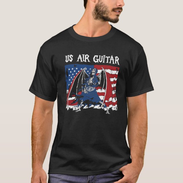 Camiseta oscura de Shredhead de los hombres (Anverso)