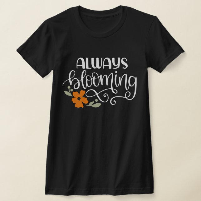 Camiseta oscura de tipografía SIEMPRE FLORIDA (Distribución)