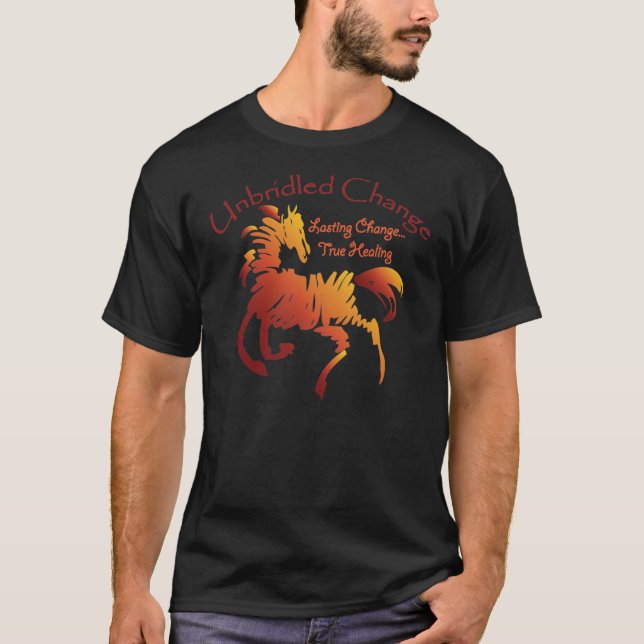 Camiseta oscura del cambio desenfrenado (Anverso)