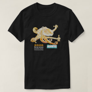 Camiseta oscura del Campeonato de Ajedrez del Esta