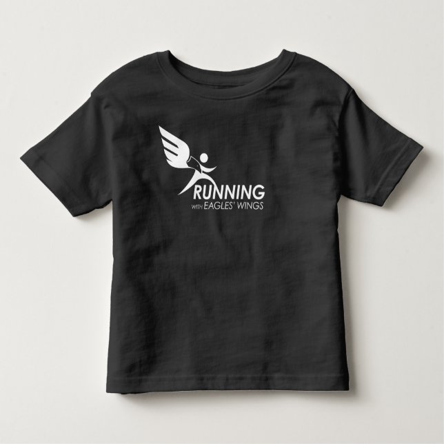 Camiseta oscura del niño: Funcionamiento con las (Anverso)