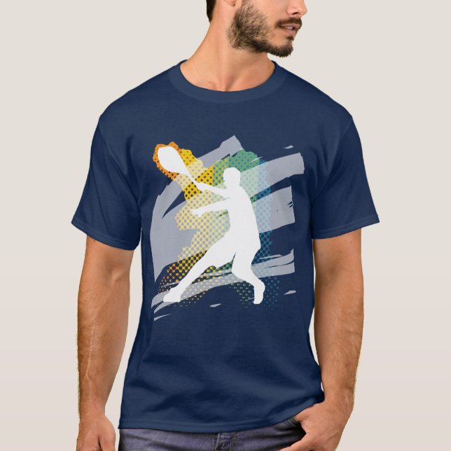 Camiseta oscura del tenis (Anverso)