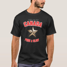 Camiseta oscura edición orgullo nacional de Canadá