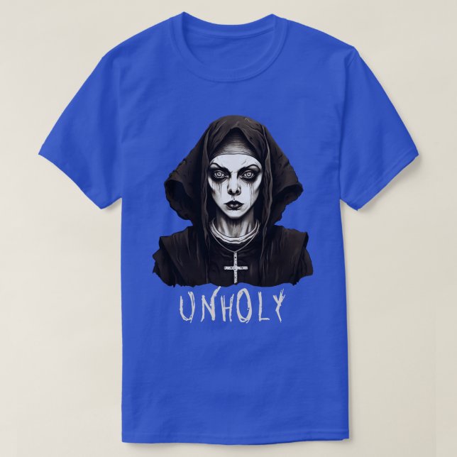 Camiseta Oscura Gótica Satánica Impía (Diseño del anverso)
