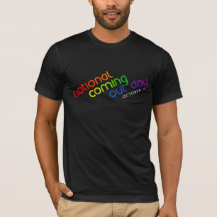 Camiseta oscura inclinada de NCOD