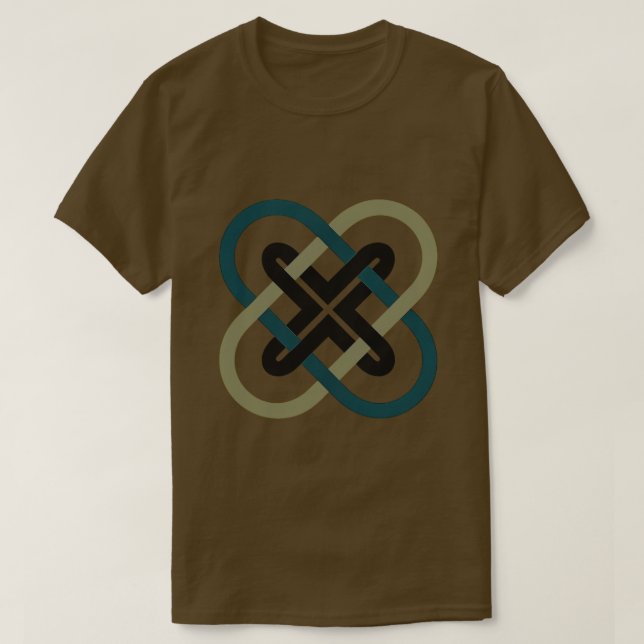 Camiseta oscura Interlocking X (Diseño del anverso)