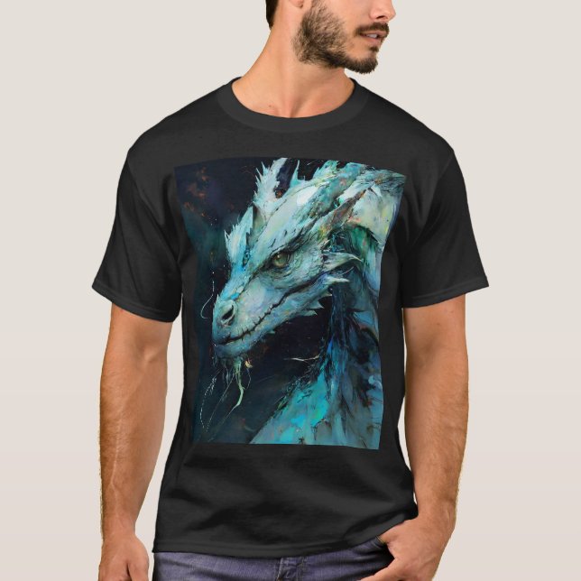 Camiseta Oscura Opal Dragon (Anverso)
