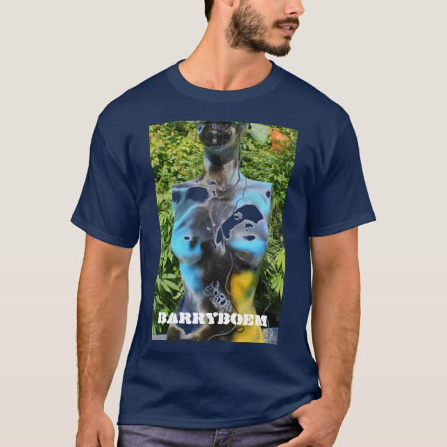 Camiseta oscura para hombre (Anverso)