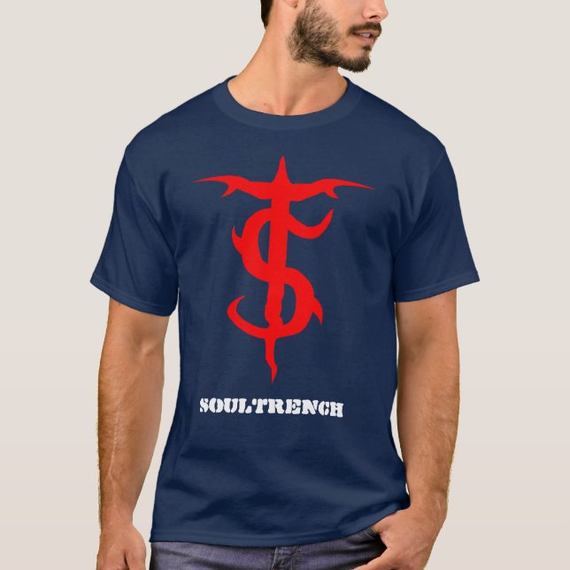Camiseta oscura para hombre (Anverso)