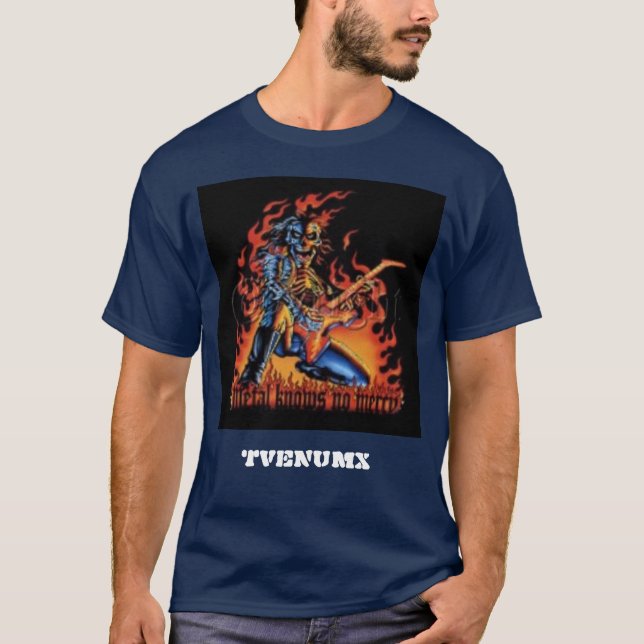 Camiseta oscura para hombre (Anverso)