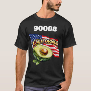 Camiseta oscura para hombre de California