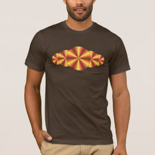 Camiseta oscura para hombre Fall Illusion