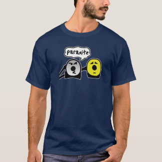 Camiseta oscura parásita