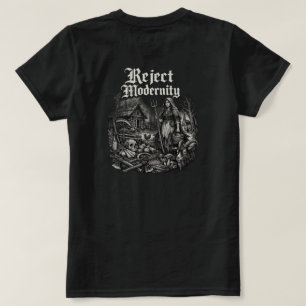 Camiseta oscura Rechazar la Modernidad