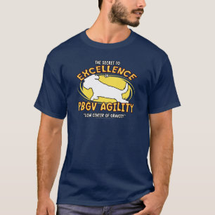 Camiseta oscura secreta de la agilidad PBGV