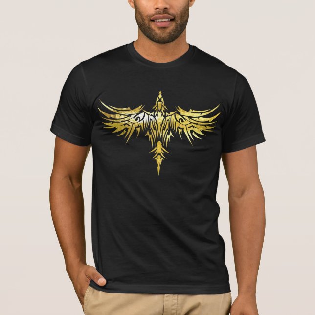 camiseta oscura tribal 1 de Phoenix (Anverso)