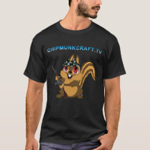 Camiseta oscura v2 de ChipmunkCraft
