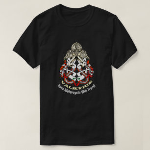 Camiseta Oscuridad céltica del explorador de la motociclet