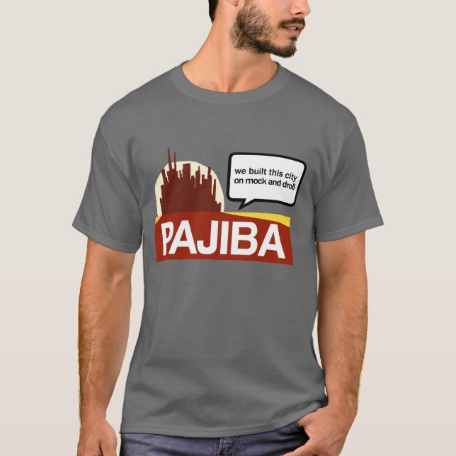 Camiseta Oscuridad de Pajiba (Anverso)