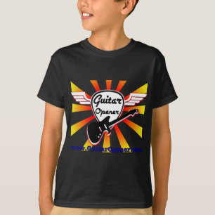 Camiseta Oscuridad del abrelatas de la guitarra