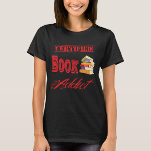 Camiseta Oscuridad del adicto al libro