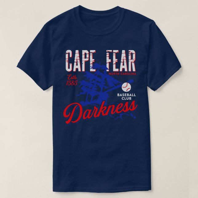 Camiseta Oscuridad del miedo del Cabo (Diseño del anverso)