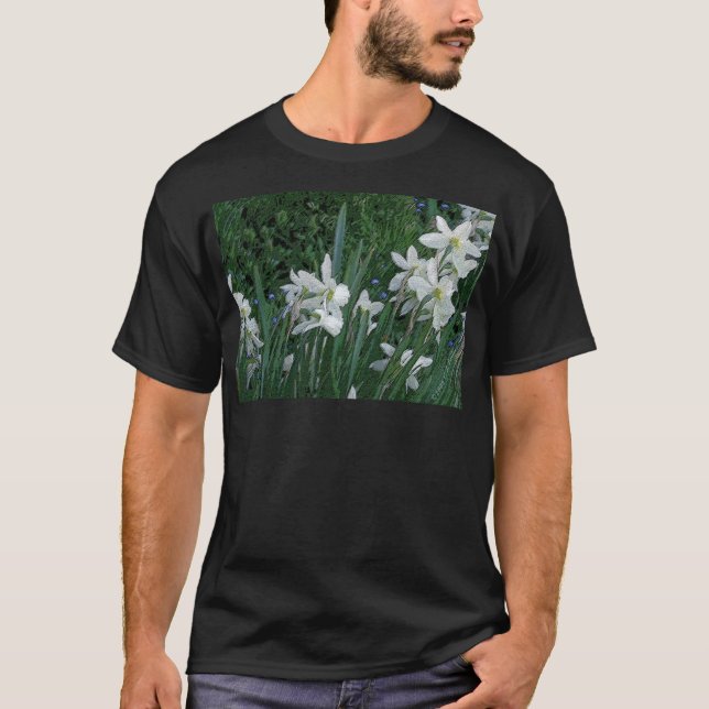Camiseta Oscuridad del "narciso blanco" (Anverso)