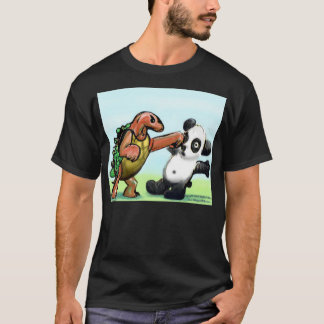 Camiseta Oscuridad del sacador de la panda