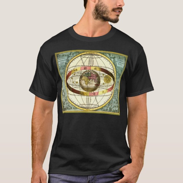 Camiseta OSCURIDAD del universo de Ptolomeo (Anverso)