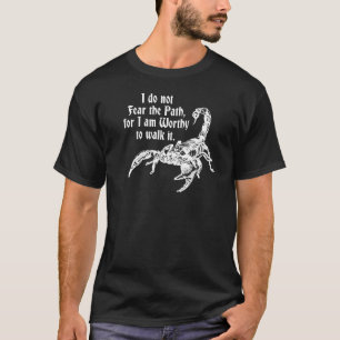 Camiseta Oscuridad digna T del escorpión