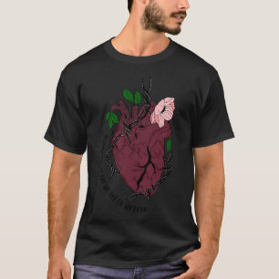 Camiseta Oscuridad en el corazón de mi amor - Color del cor