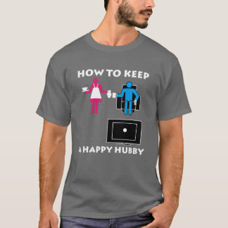 Camiseta Oscuridad feliz del marido