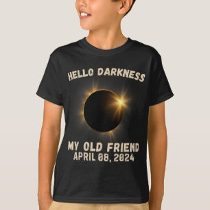Camiseta Oscuridad Mi Viejo Amigo Eclipse Solar 4.08.