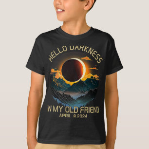 Camiseta Oscuridad Mi viejo amigo Eclipse solar de abril de