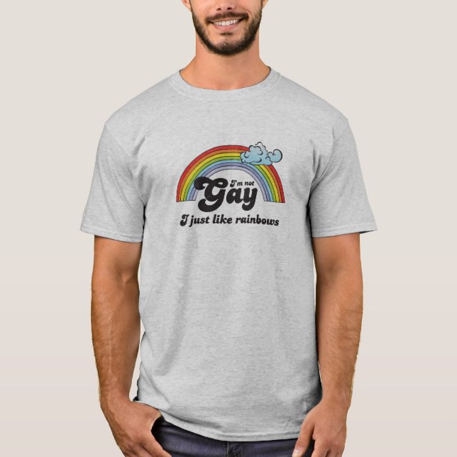 Camiseta Oscuridad no gay Im (Anverso)