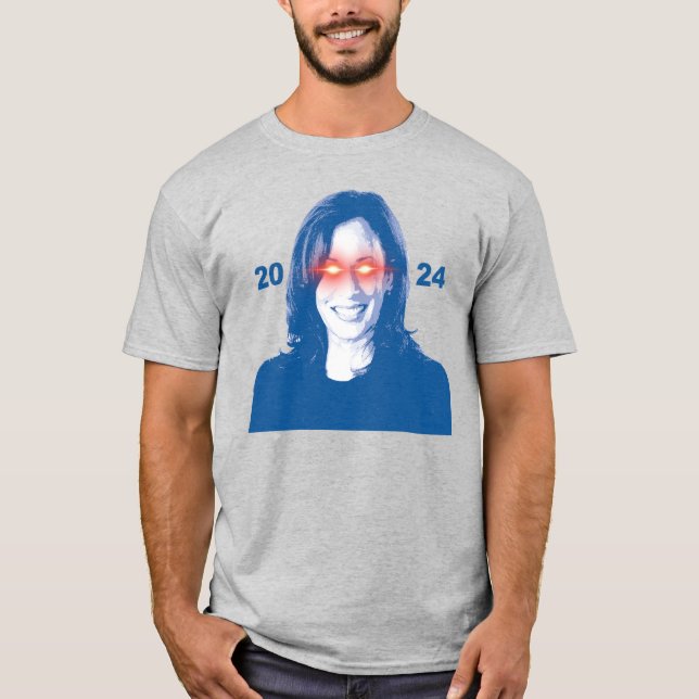 Camiseta Oscuro Kamala Harris 2024 (Anverso)