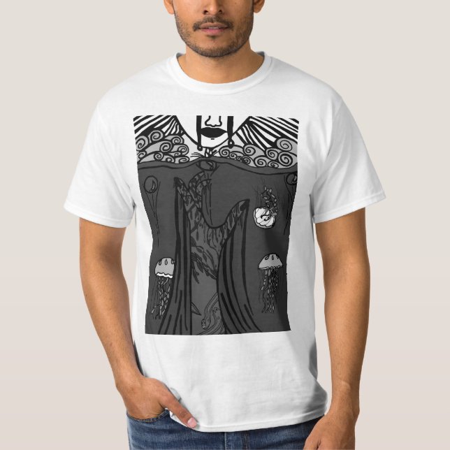 Camiseta Oscuro pesar (Anverso)
