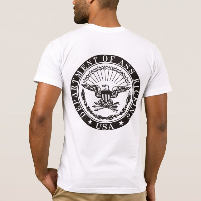 Camiseta Oscuro sobre la luz "DoAK" (Reverso)