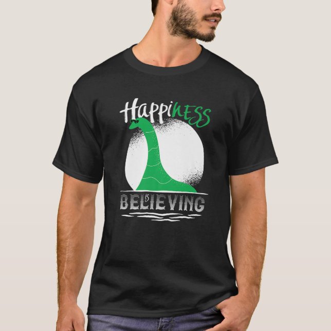 Camiseta Oscuro (texto blanco verde) (Anverso)