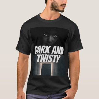 Camiseta oscuro y retorcido